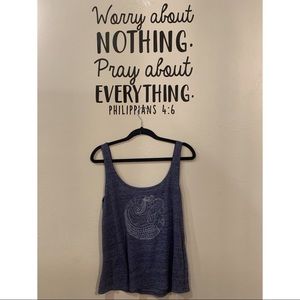 Shirt - Blue Tank Top